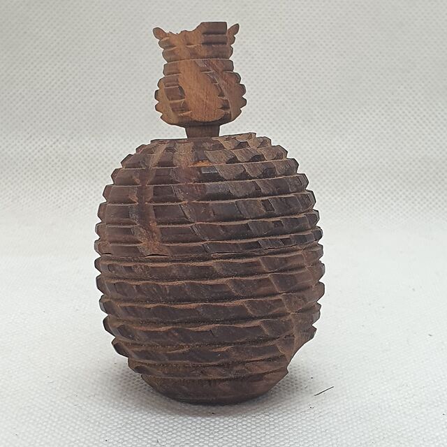 Boîte ananas en thuya